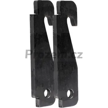 Sada nářadí Sada háků / úchytů pro Weidemann, kozole k navaření, 2 ks