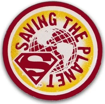 Seriál odznak Superman Saving The Planet
