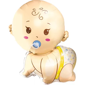 Balónek Fóliový balónek Bobas Boy 77x65cm