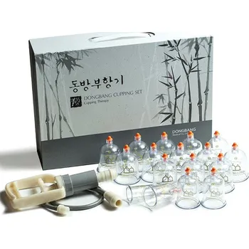 Baňkování DongBang AcuPrime sada na baňkování, 17 ks