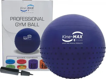 Gymnastický míč Kine-Max Professional Gym Ball 65 cm modrý