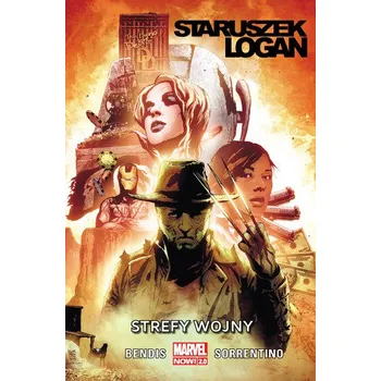 Komiks pro dospělé STARUSZEK LOGAN STREFY WOJNY TOM 1 - BRIAN MICHAEL BENDIS,ANDREA SORRENTINO