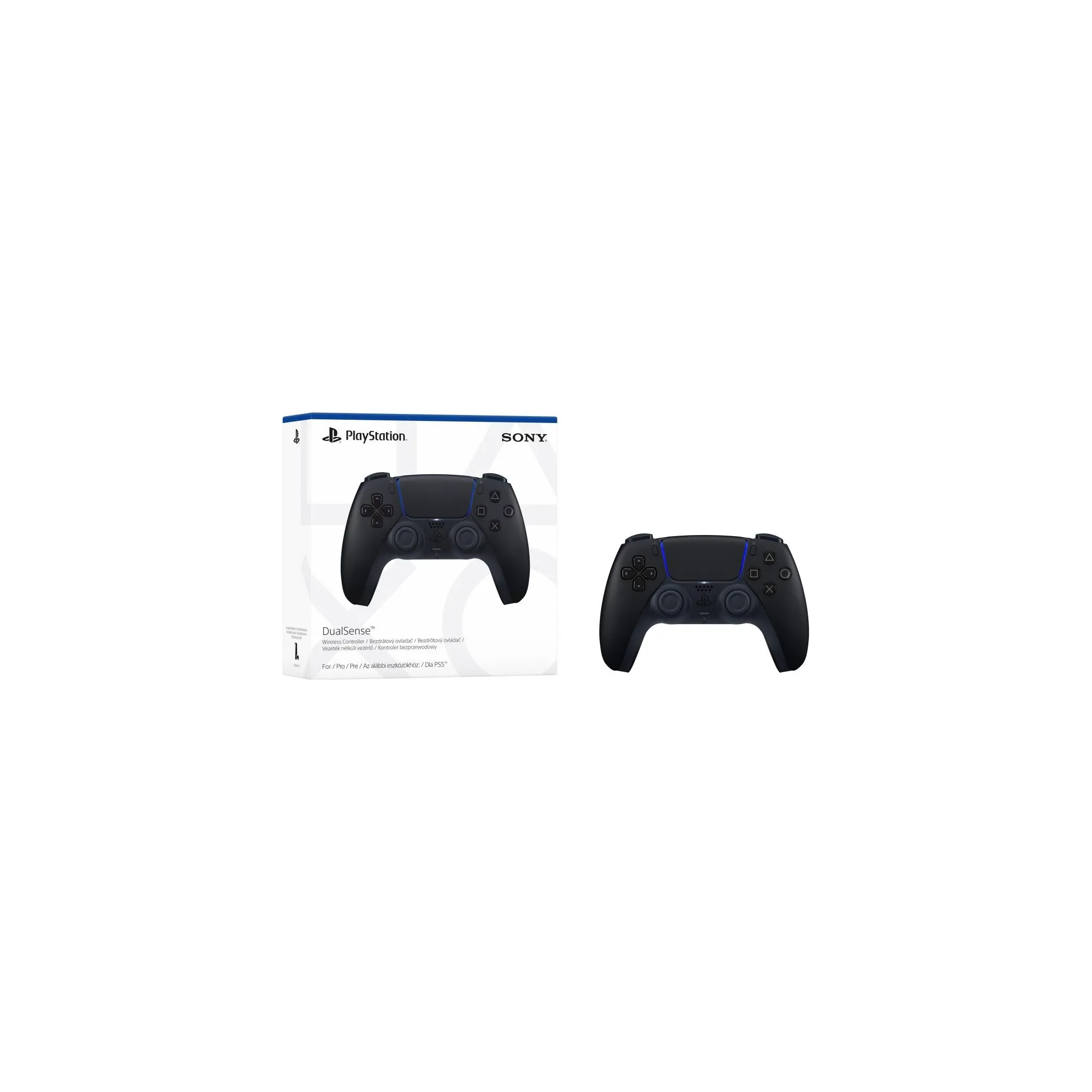 Fotografie 3 - Gamepad Sony PlayStation 5 DualSense Wireless Controller  Midnight Black (PS719827597)