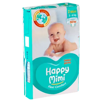Plena Happy Mimi Flexi 1 Mini 3-6 kg 50 ks