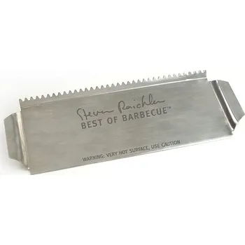 Příslušenství pro gril Steven Raichlen Best of Barbecue Nerezový kryt na bambusové špízy