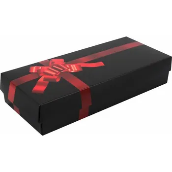 Lonka Dárková krabička na ponožky - červená