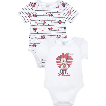 Dětské body Minnie Mouse 2 ks D050MIK0000067 Velikost: 81