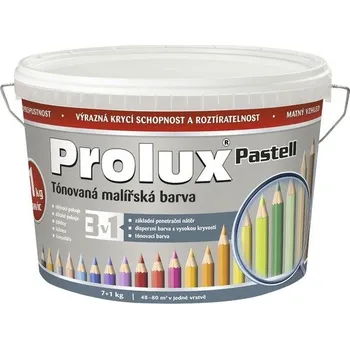 barva na zeď Barva na zeď Prolux Pastell 0147 šedá 7 kg + 1 kg
