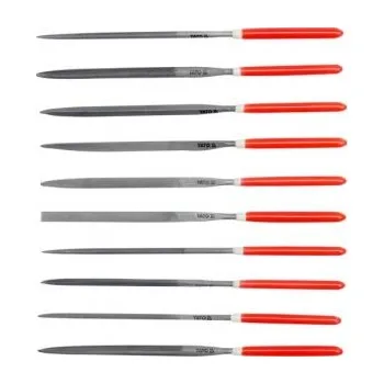 jehlový pilník 180mm sada 10ks, sada jehlových pilníků 180mm 10ksSada