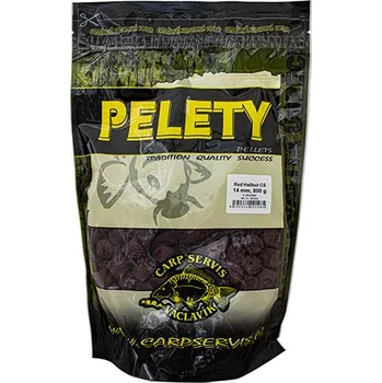 Carp Servis Václavík Red Halibut CS Pelety s otvorem Průměr: 20 mm, Hmotnost: 800 g