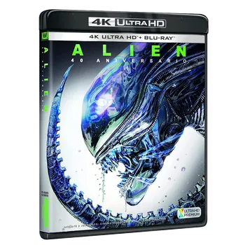 Blu-ray film Blu-ray Alien 4K Ultra HD Blu-ray + Blu-ray (2019) 2 disky