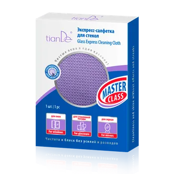 tianDe EcoDeViva Expres utěrka na čištění skla 1 ks