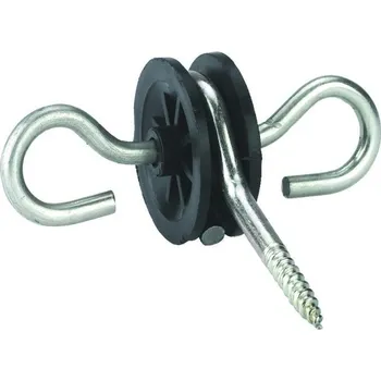 Pro koně Izolátor bránový pro elektrický ohradník, s vrutem, Kerbl