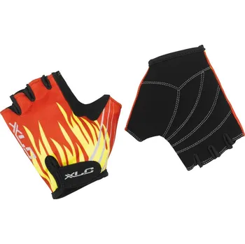 Sport XLC CG-S08 Fireworker vel.5 (Dětské cyklistické rukavice XLC CG-S08 hasič/plameny vel.5)