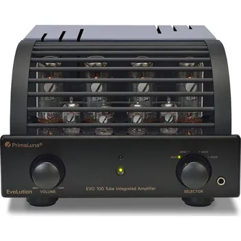 Hi-Fi Zesilovač PrimaLuna EVO 100 Tube Integrated Amplifier černý (Elektronkový integrovaný zesilovač, Výkon: 2 x 40 W/8 Ohm, 10Hz - 32 kHz +)