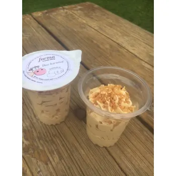 Tvarohový dezert - Duo karamel s griliášem, 150 g