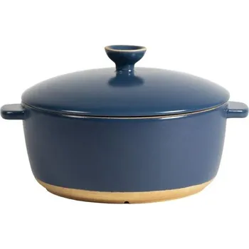 Hrnec Velký zapékací hrnec s poklicí De La Terre 5,9 l