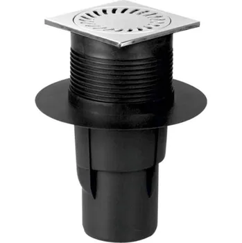 Odvodňovací žlab Kanalizační vpusť Haco spodní ENPRO KVS DN LIZ litina černá