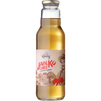 100% jablečný mošt čirý, 750 ml