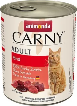 Krmivo pro kočku Animonda Konzerva Carny Adult hovězí 800 g