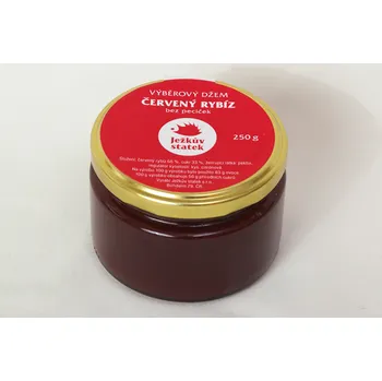 Výběrový džem červený rybíz, 250 g