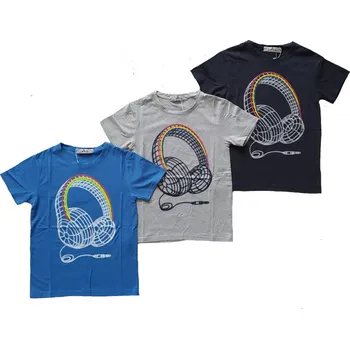 ACTIVE SPORTS CHLAPECKÉ TRIČKO "PLUG IN" Barva: modrá, Velikost: 134