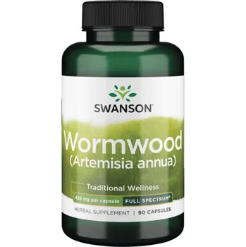 Přírodní produkt Swanson Wormwood Pelyněk pravý 425 mg 90 cps