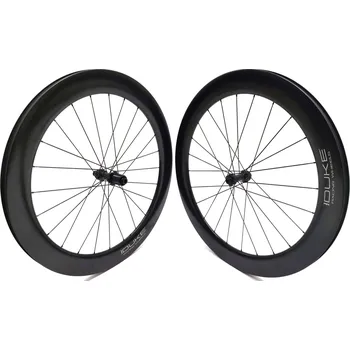 Zapletené kolo DUKE by BikePart 1605g Karbonová plášťová zapletená kola DUKE Baccara 65C SLS2 Disc, DT Swiss 180 EXP DISC ROAD, Sapim CX Ray Typ ořechu: HG Shimano/SRAM