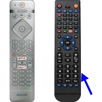 Dálkový ovladač Philips 43PUS7334 náhradní