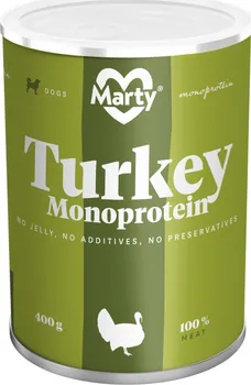 Krmivo pro psa Marty Pet Monoprotein konzerva krůtí
