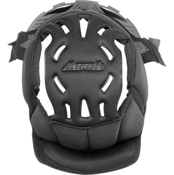 Helma na motorku Klobouk interiéru pro přilby Terminator Open Vision, AIROH (černý) (Velikost: L)