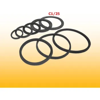 Těsnění ploché 60x48 mm - dřez. sifon - starší typ SAM Myjava - C1/25