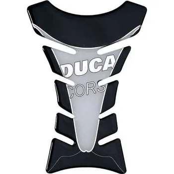 285 TWOEIGHTFIVE tankpad Ducati Corse - černo-bílý-chrom 200x135 mm DUCATI 1198 1200 S CORSE rok 2010