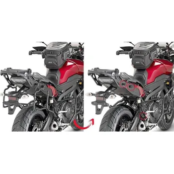 Nosič na motocykl a skútr PLR 2139 trubkový nosič Yamaha MT-09 Tracer 900/900 GT (18) EASY FIT pro boč. kufry - DEMONTOVATELNÝ