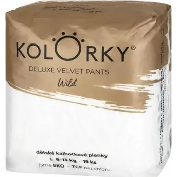 Plenkové kalhoty Kolorky Deluxe Velvet Pants Wild XL 12-16 kg 17 ks