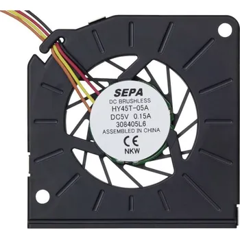Průmyslový ventilátor SEPA HY45T05A-830 radiální ventilátor, 5 V/DC, 2.3 m³/h, (d x š x v) 45 x 45 x 5 mm, HY45T05A-830-BLI