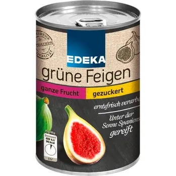 Sušená potravina EDEKA zelené fíky, celé kusy, 415 g
