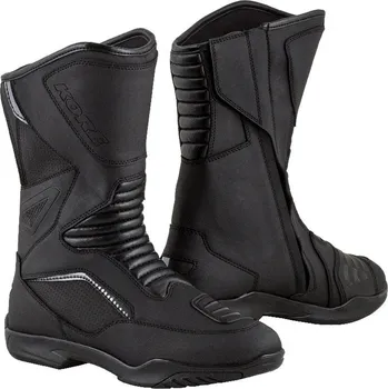 Moto obuv Boty Touring Long Flex, KORE (černé) (Velikost: 48)