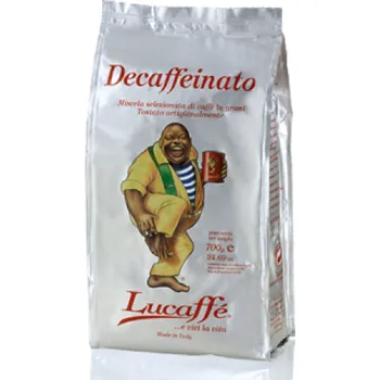 Lucaffé Decafeinato zrnková káva 700 g