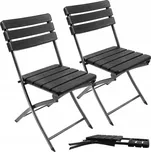 Malatec 12284 židle černá 2 ks