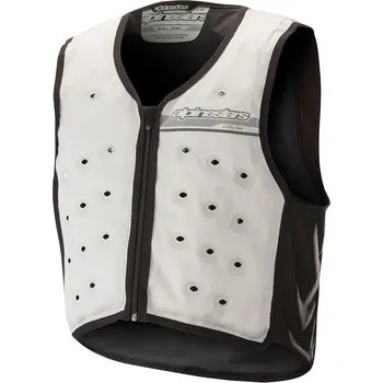 Motocyklový chránič hrudi a pátěře Chladící vesta COOLING VEST, ALPINESTARS (bílá/černá) 2026 (Velikost: S/M)