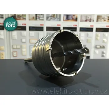 Příslušenství k nářadí Cimco 207325 Profesionální příklepová fréza na krabičky do zdi (vykružovák) SDS plus 80mm