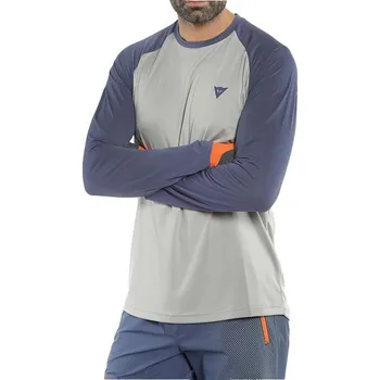 cyklistický dres dres Dainese HG Tsingy LS - Light Gray/Blue M