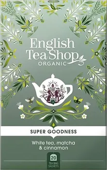 čaj English Tea Shop Bílý čaj matcha/skořice 20 sáčků