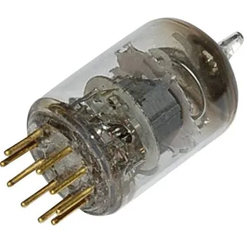Elektronka BTB Vertrieb E 180 F = 6 J 49 elektronka pentoda 190 V 13 mA Pólů: 9 Typ patice: Noval Množství 1 ks
