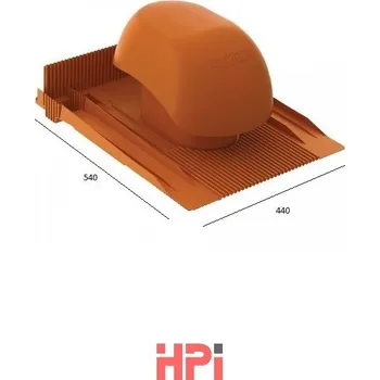 HPI Univerzální odvětrávací set s prodlouženou krycí manžetou - průměr 150 mm Antracit (ks) - množstevní sleva při odběru nad 12 000 Kč