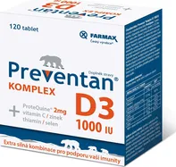 Neuraxpharm Preventan Komplex D3 1000 IU 120 tbl.