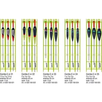 KONGER Sestava vijáčků na plavanou 3ks set č.21
