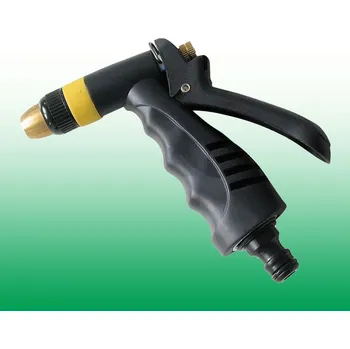 Postřikovač Postřikovač na hadici mosazná tryska; nastavitelný; ergonomická rukojeť - R/1629