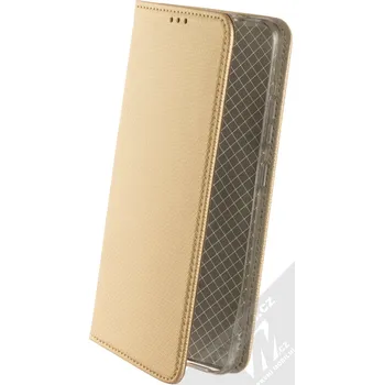 Pouzdro na mobilní telefon 1Mcz Magnet Book flipové pouzdro pro Nokia 2.4 zlatá (gold)